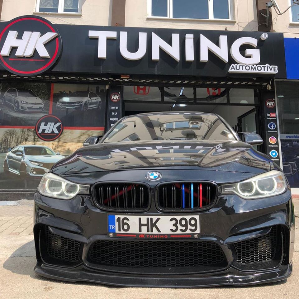 Bmw 3 Serisi F30 M3 Ön Panjur Piano Black